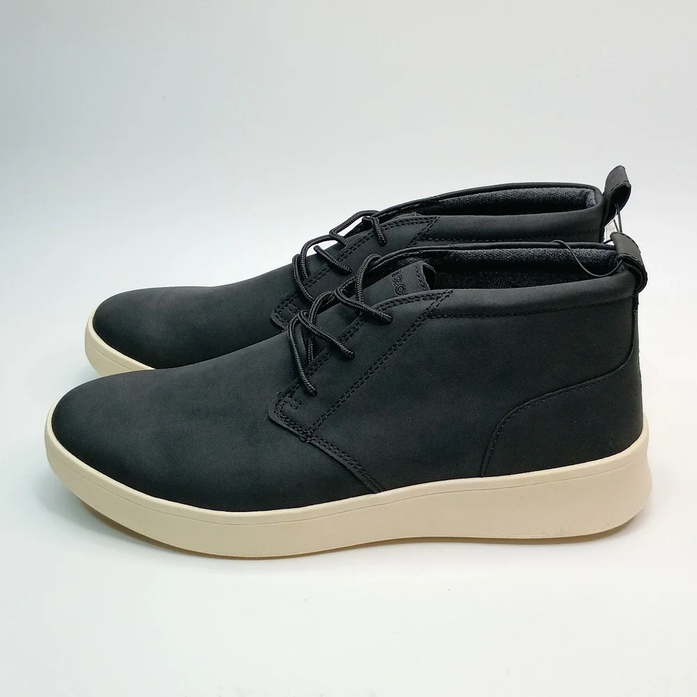 IZOD Palmer Chukka Boot Men Size 11 Black Memory Foam Sneaker Boot